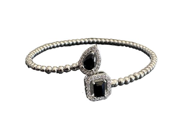 Black Zircon Bangle
