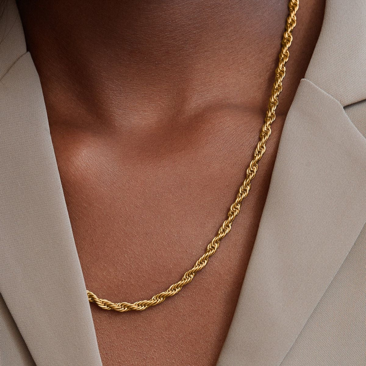 Gold Shimmer Necklace