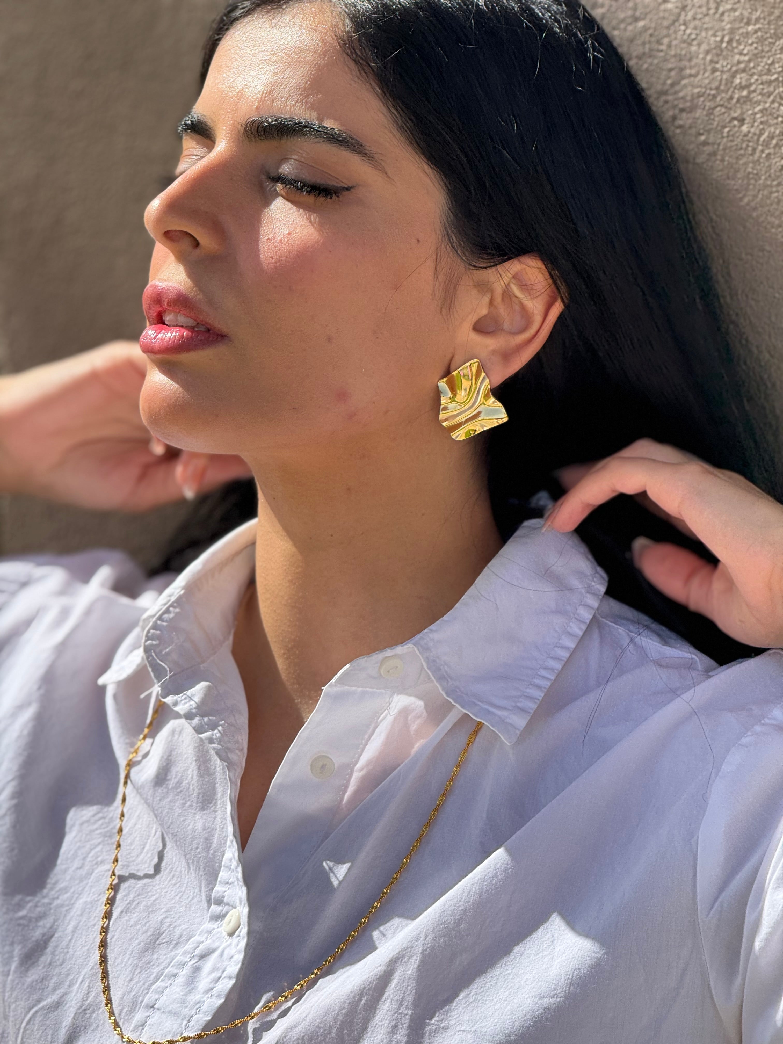 Gold Dusk Earrings