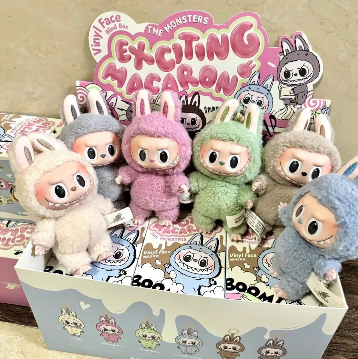 labubu Exciting Macaron グレー Exciting Macaron Blind Box – Labubu World