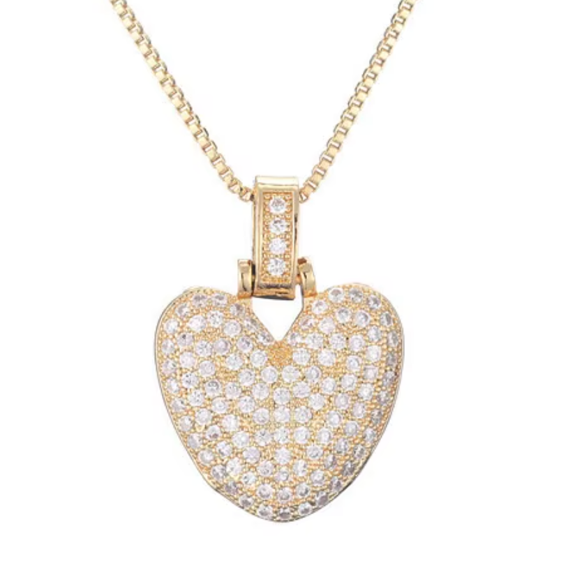 Gold Plated Bubble Initial Necklace