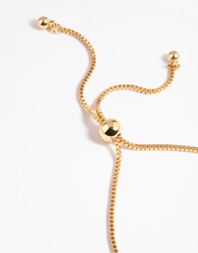 White Zircon Half Tennis Bracelet