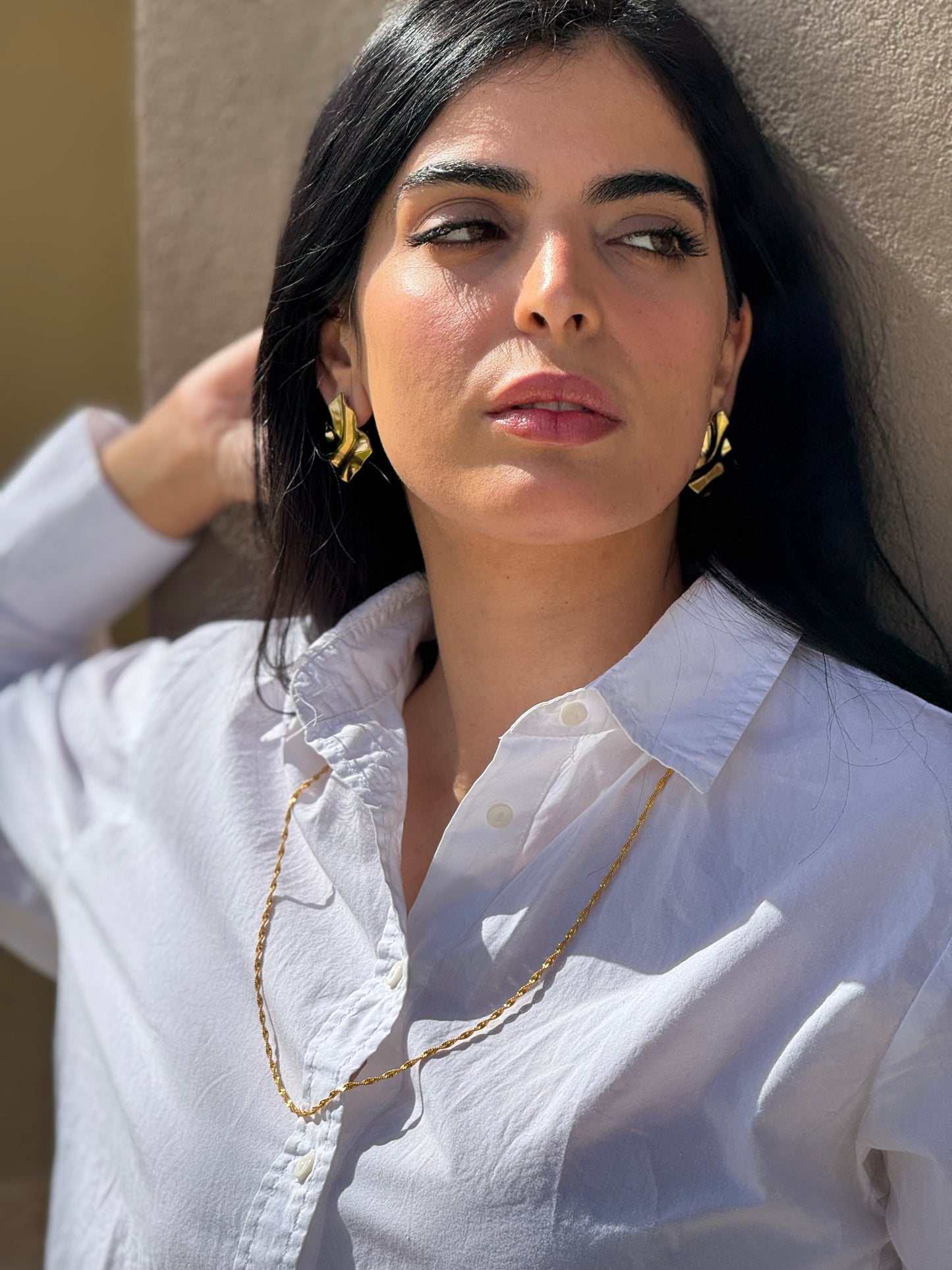 Gold Dusk Earrings