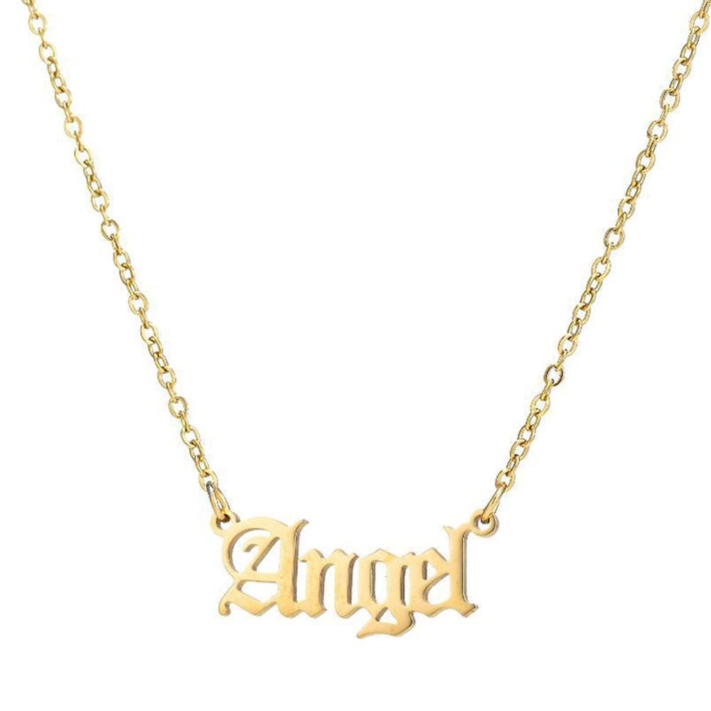 Golden Angel Necklace