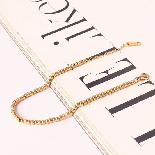 Nousha Gold Beads Bracelet
