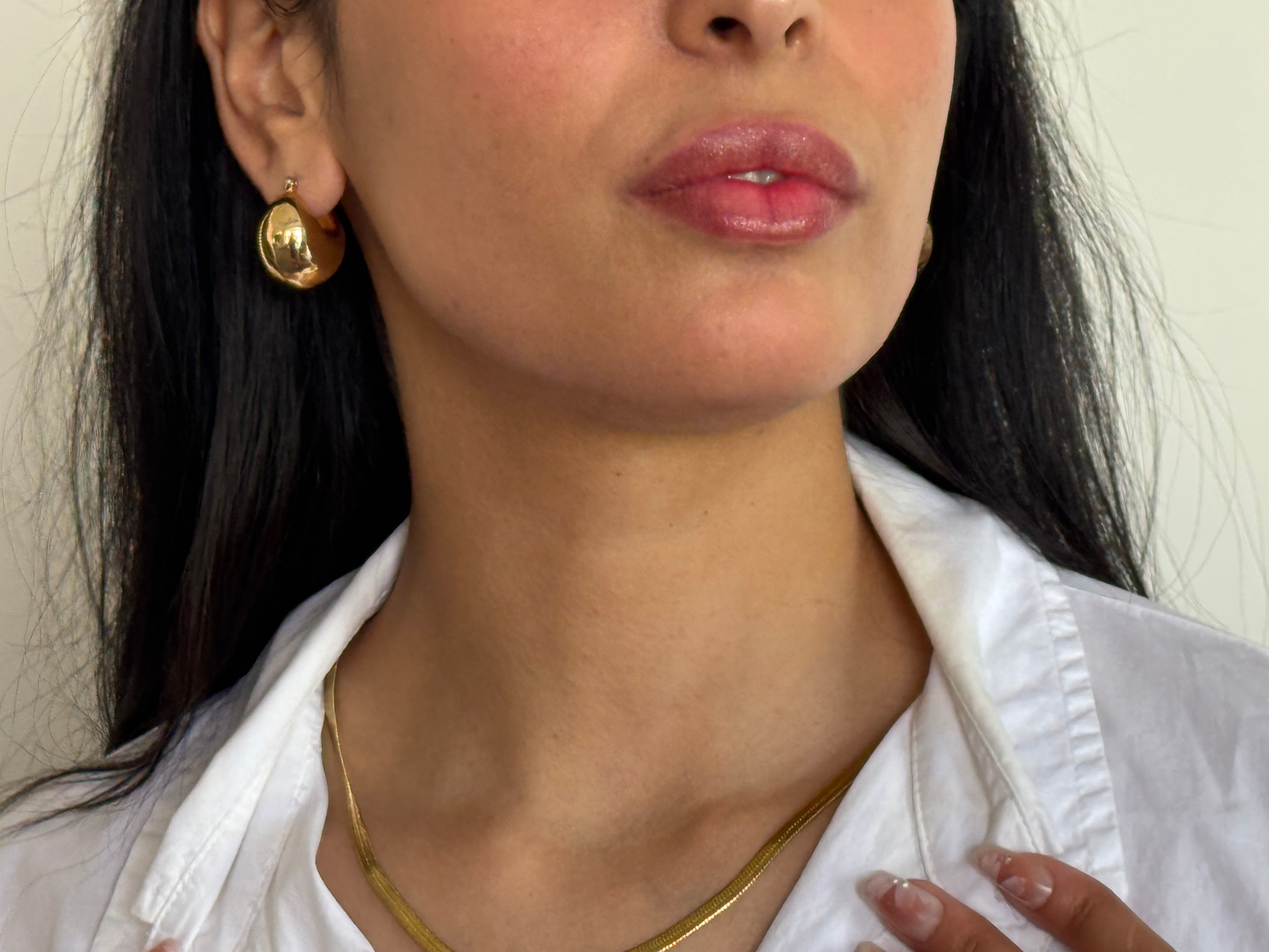 Drops Gold Earrings