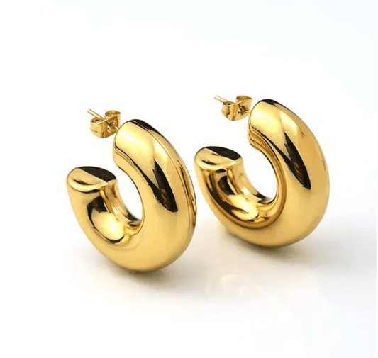 Muse Gold Plated Earrings