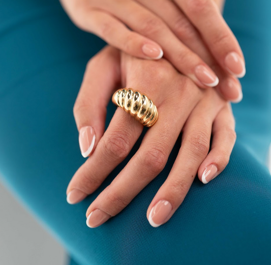 Nousha Gold Ring