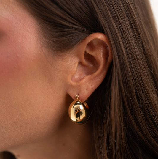 Drops Gold Earrings