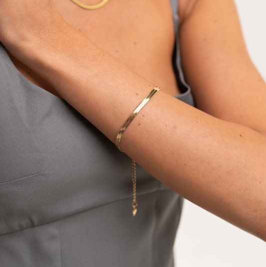 Serpente Gold Bracelet