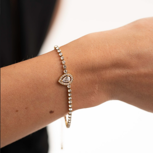 Raindrop Tennis Bracelet