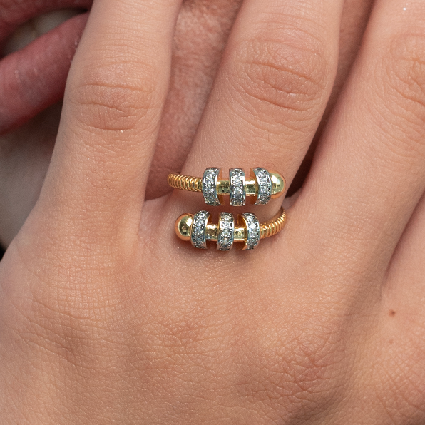 Glow Up Gold Plated Ring