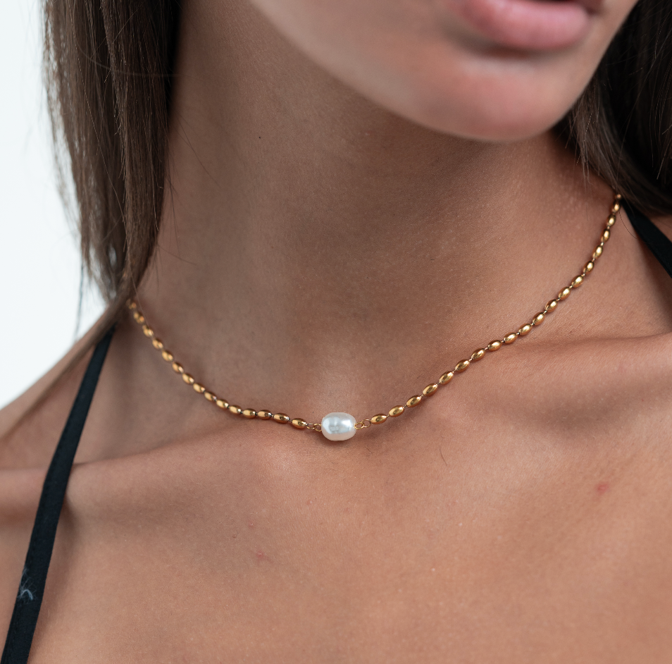 Milky Way Pearl Necklace