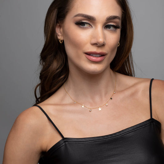 Dangling Stars Necklace